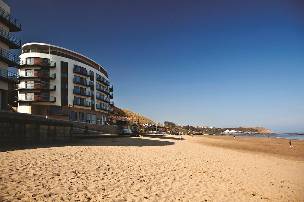 The Sands - external view right next to North Bay Beach
